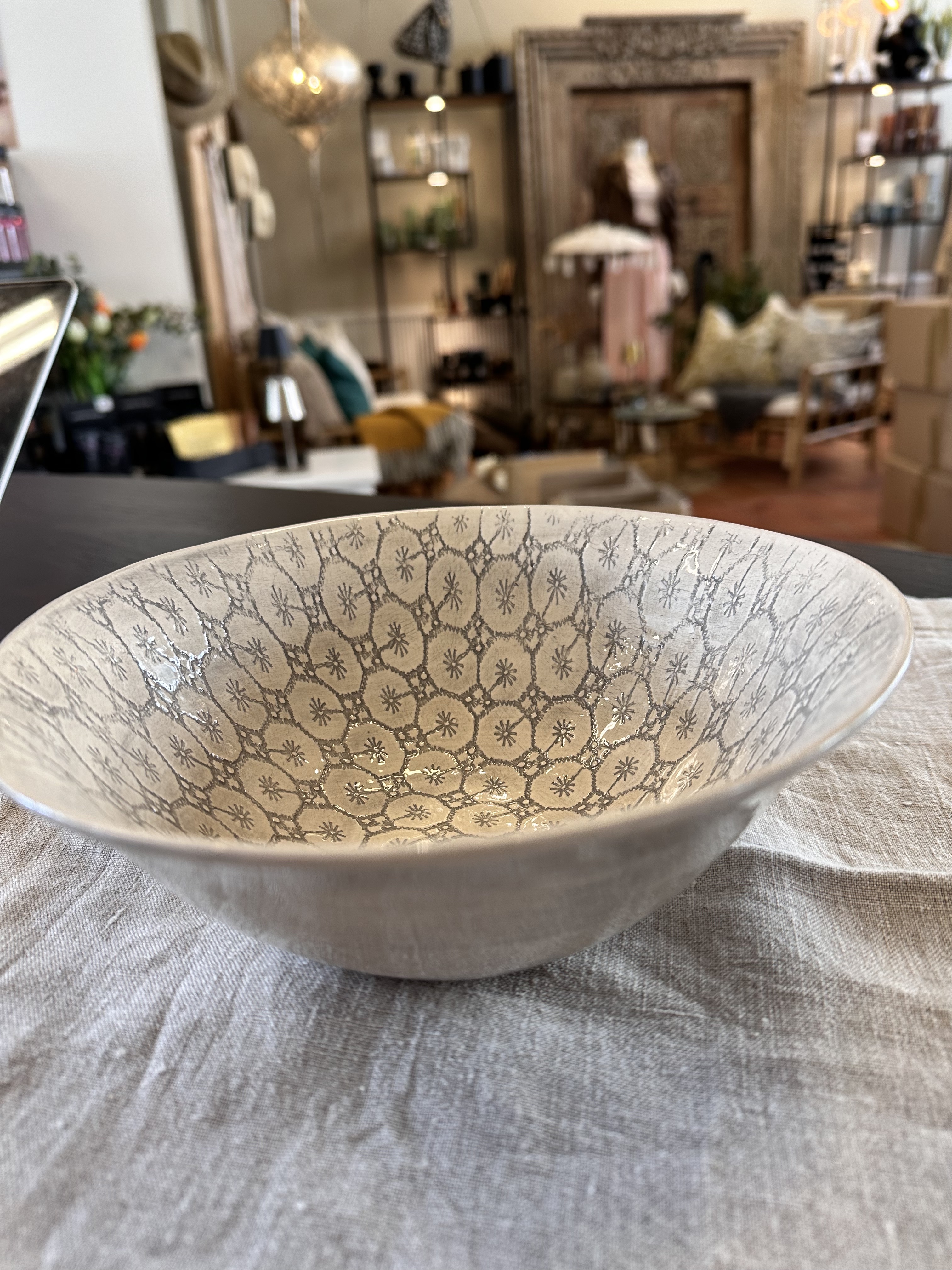 Skål - PASTA BOWL  21x9 cm - Wonki Ware