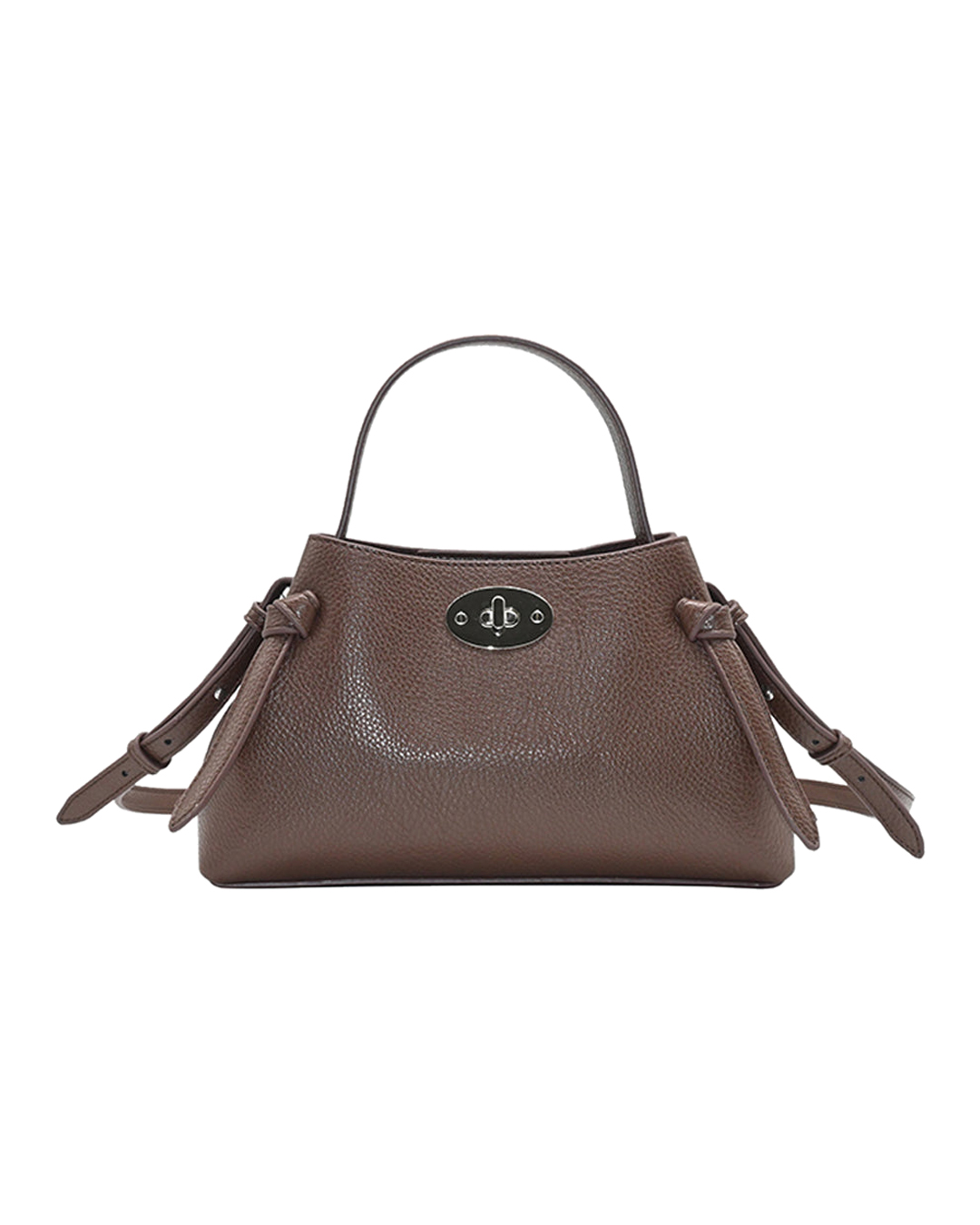 Väska Hermine clutch deco-spänne brun