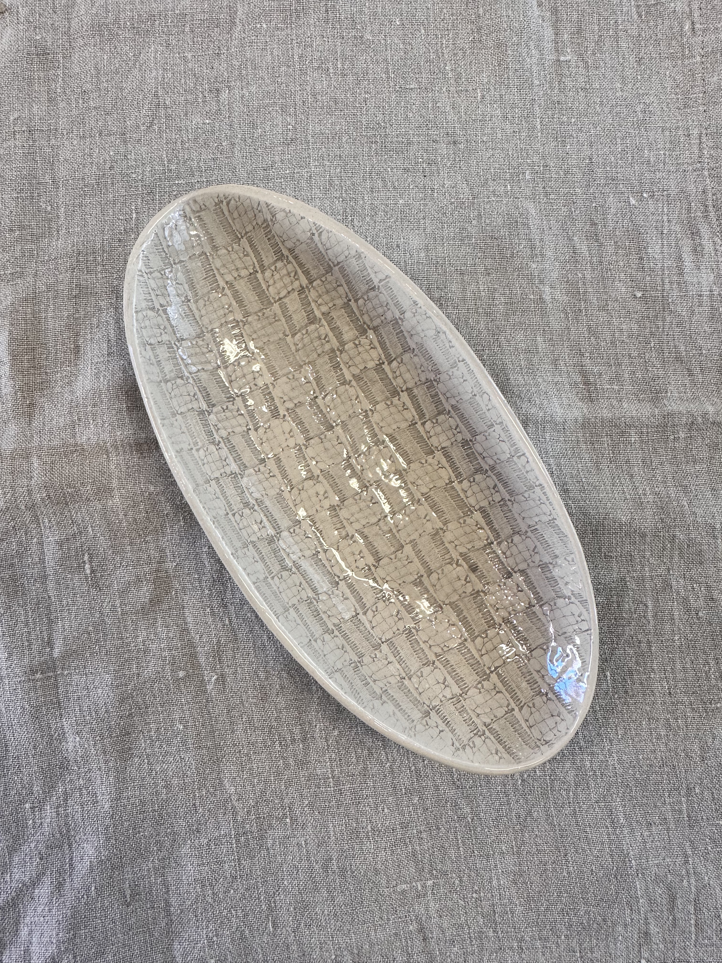 Skål - PEBBLE OLIVE 21x10 cm - Wonki Ware
