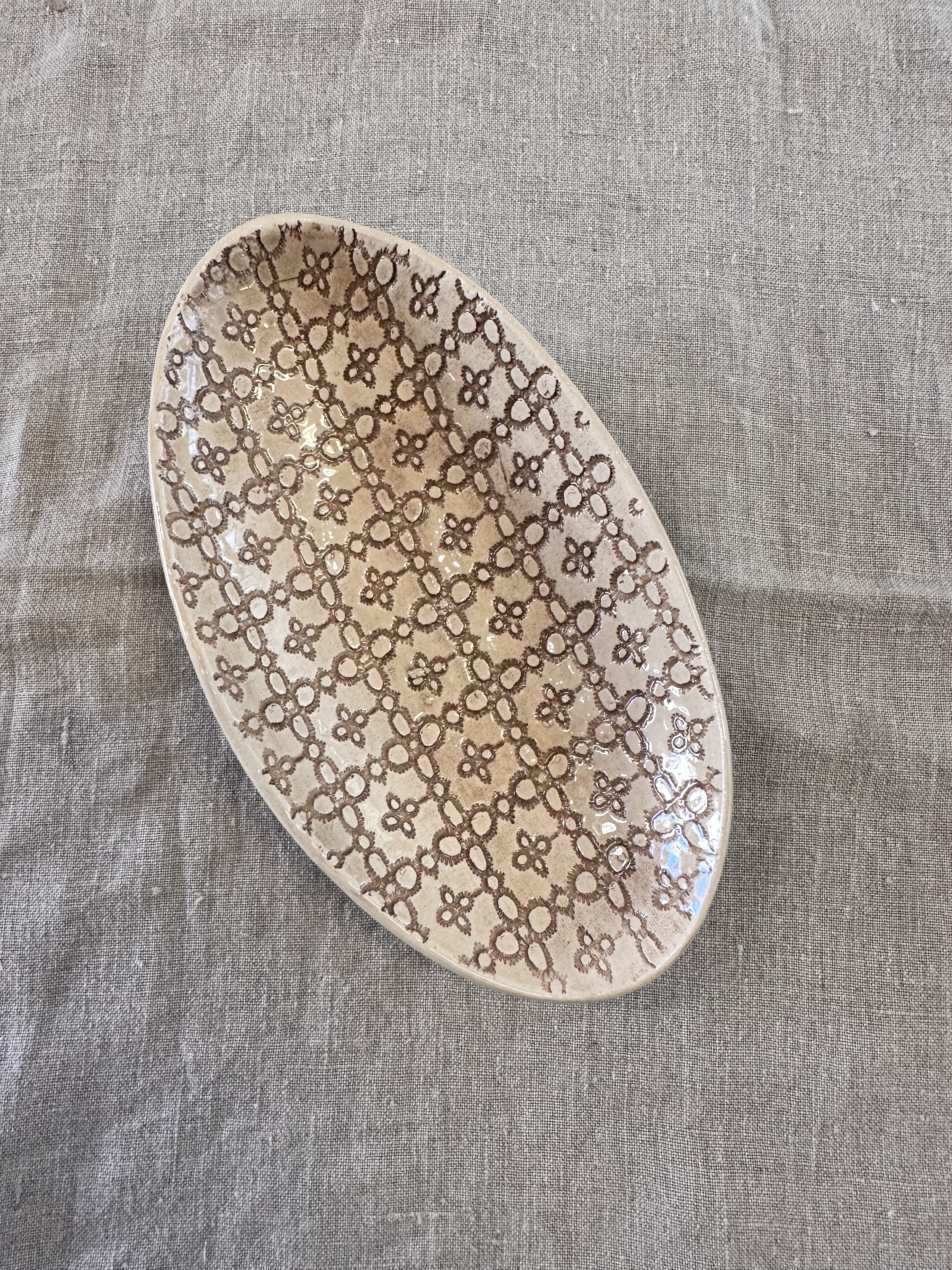Skål - PEBBLE OLIVE 21x10 cm - Wonki Ware - 4