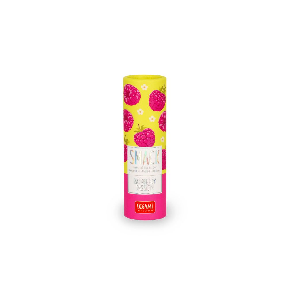 Natural lip balm, Smack, Raspberry, læbepomade/cerat