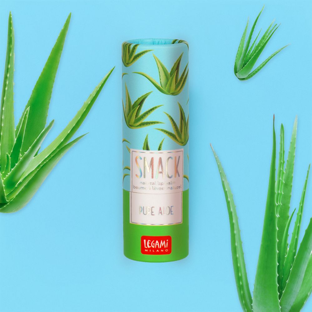 Natural lip balm, Smack, Aloe, läppbalsam/cerat - 2