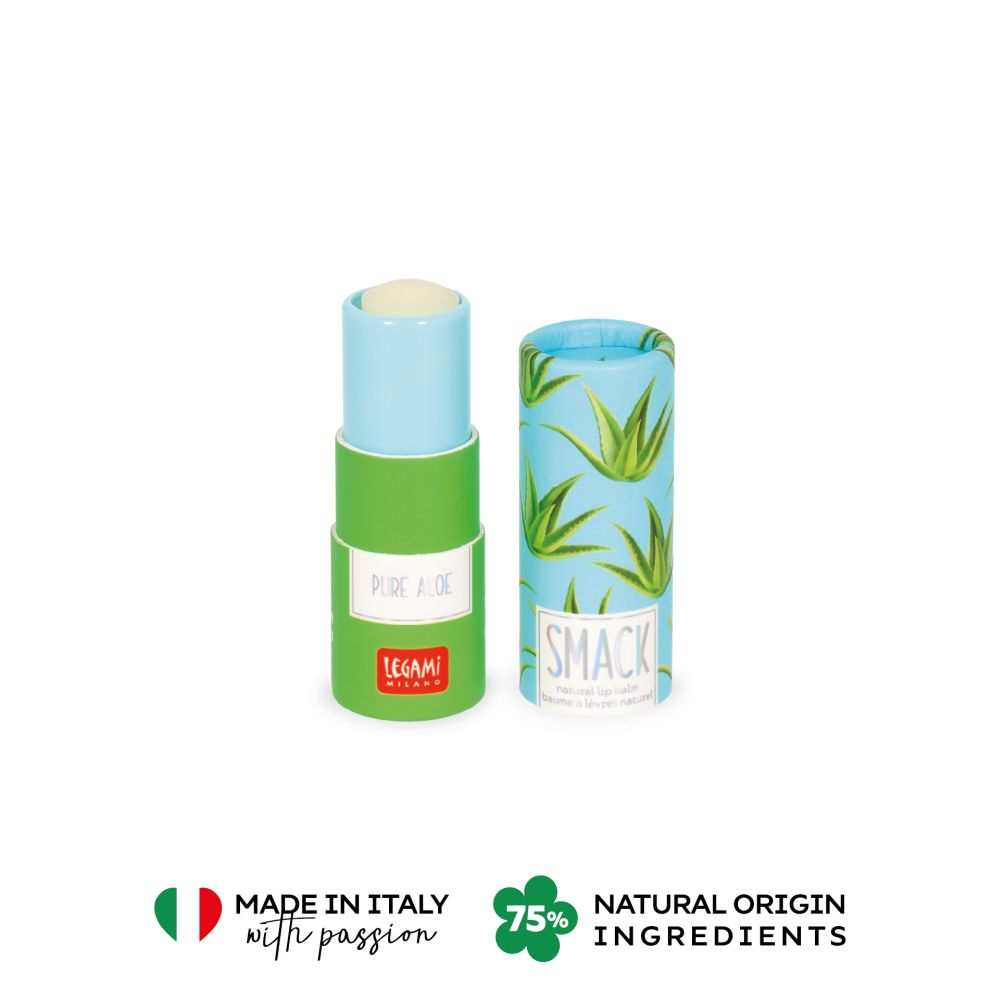 Natural lip balm, Smack, Aloe, läppbalsam/cerat - 3