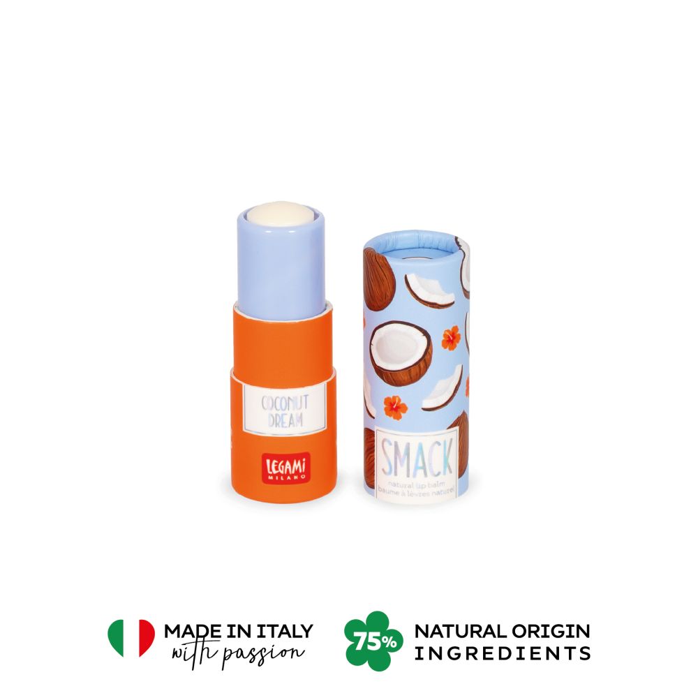 Natural lip balm, Smack, Coconut, läppbalsam/cerat - 3