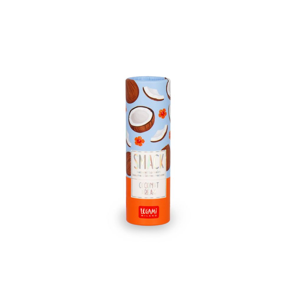Natural lip balm, Smack, Coconut, läppbalsam/cerat