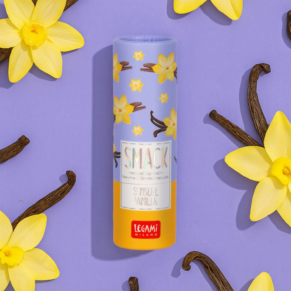 Natural lip balm, Smack, Vanilla, läppbalsam/cerat - 2