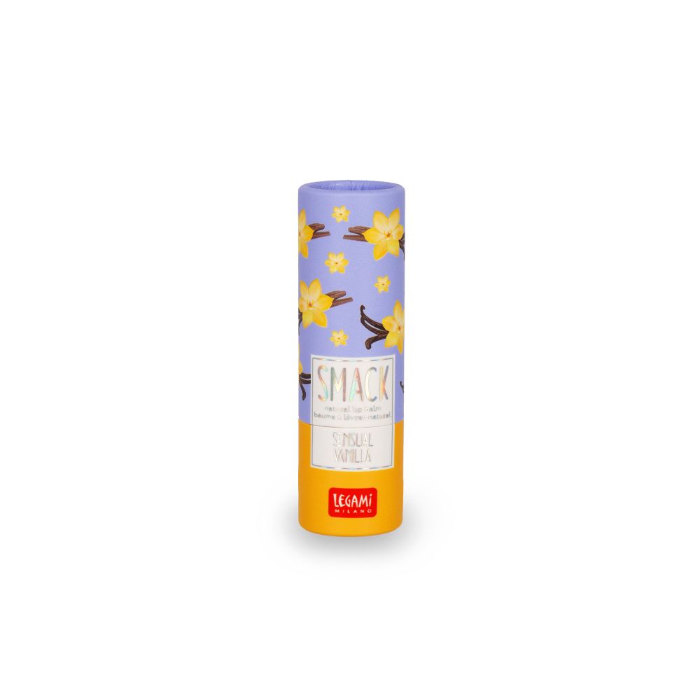 Natural lip balm, Smack, Vanilla, läppbalsam/cerat