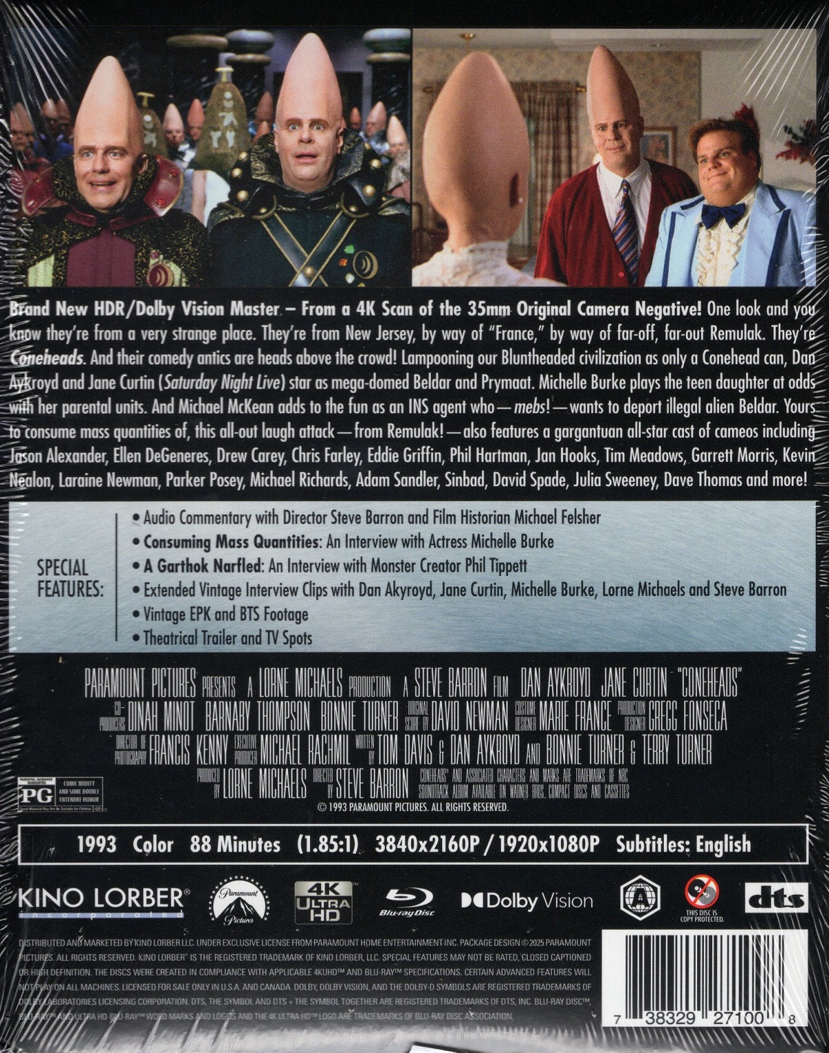 Coneheads (ej svensk text) (4K Ultra HD + Blu-ray) - 2