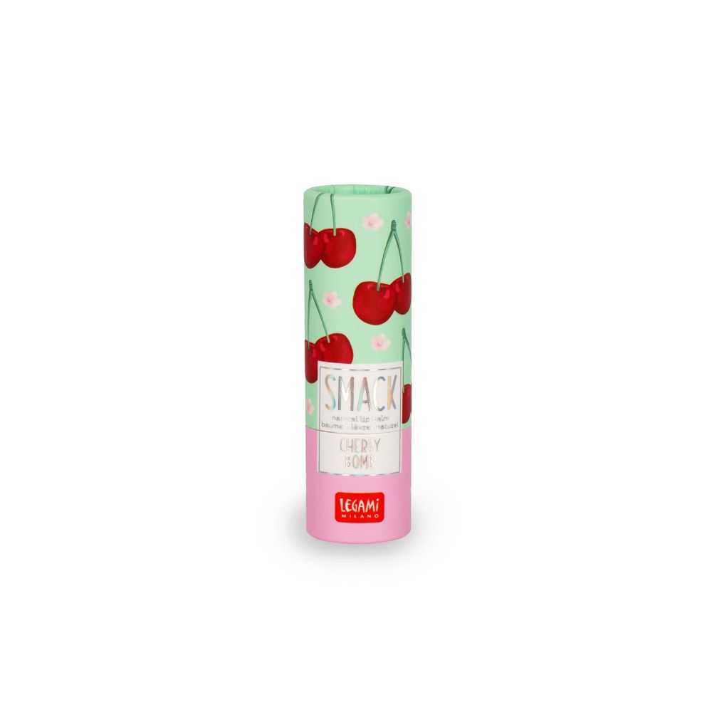 Natural lip balm, Smack, Cherry, läppbalsam/cerat