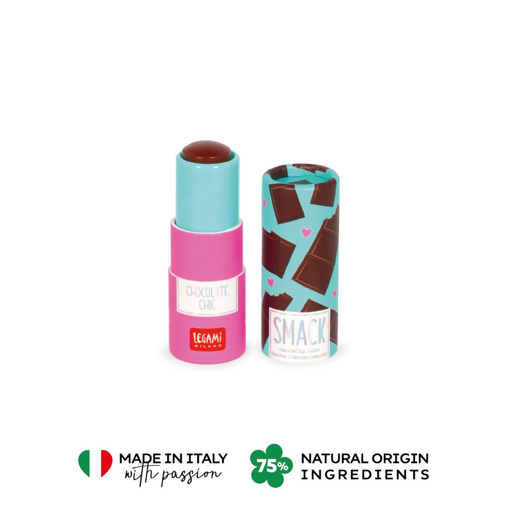 Natural lip balm, Smack, Chocolate, läppbalsam/cerat - 3