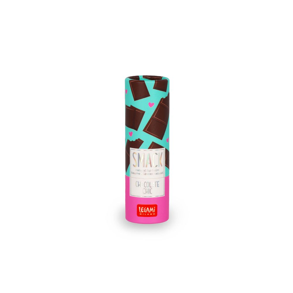 Natural lip balm, Smack, Chocolate, läppbalsam/cerat
