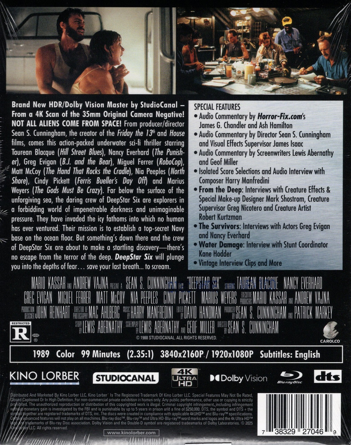 DeepStar Six (ej svensk text) (4K Ultra HD + Blu-ray) - 2
