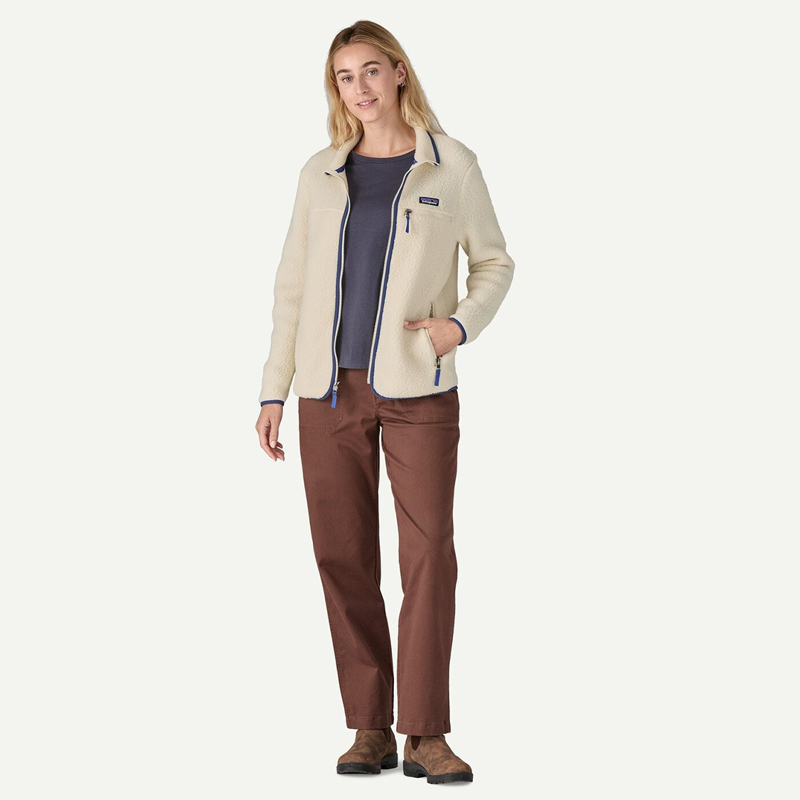 Patagonia - Retro Pile Fleece Jacket Natural (Womens) - 4