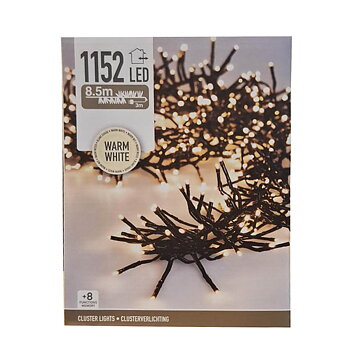 Ljusslinga 1152 led 8,5m. 8 ljusprogram 230V inkl. nätadapter