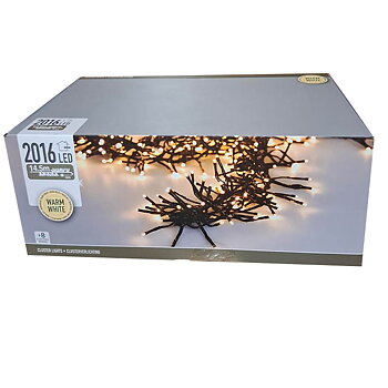 Ljusslinga 2016 led 14,5m. 8 ljusprogram, 230V inkl. nätadapter