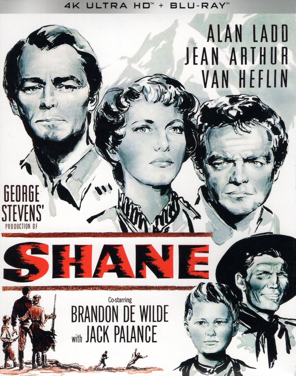 Shane (ej svensk text) (4K Ultra HD + Blu-ray)