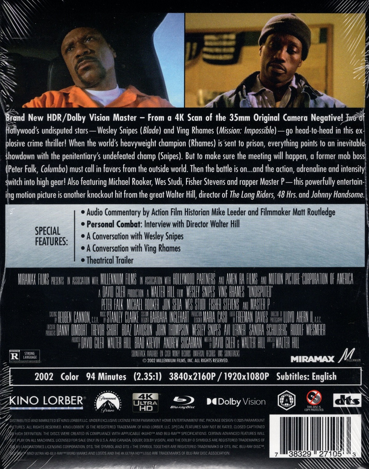 Undisputed (ej svensk text) (4K Ultra HD + Blu-ray) - 2