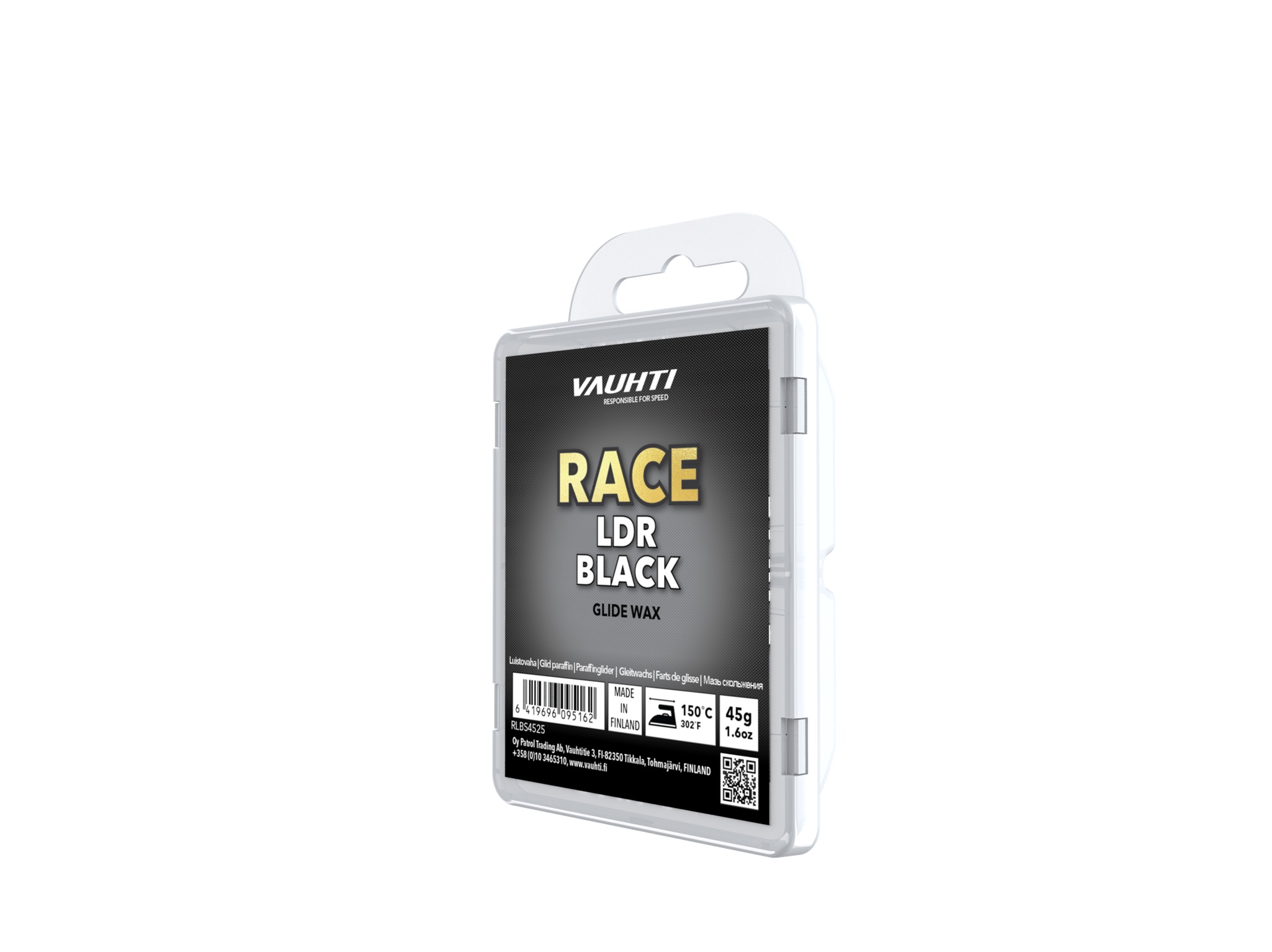 Vauhti Race LDR Black