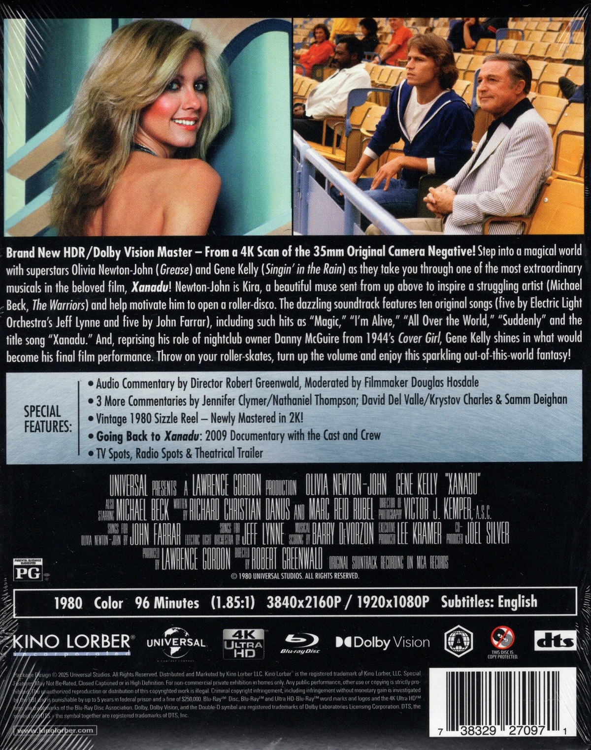 Xanadu (ej svensk text) (4K Ultra HD + Blu-ray) - 2