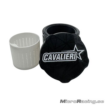 RC CARBON CAVALIERI - Cleaning Box V2 for Diff´s, Bearing & Screws, Black & White