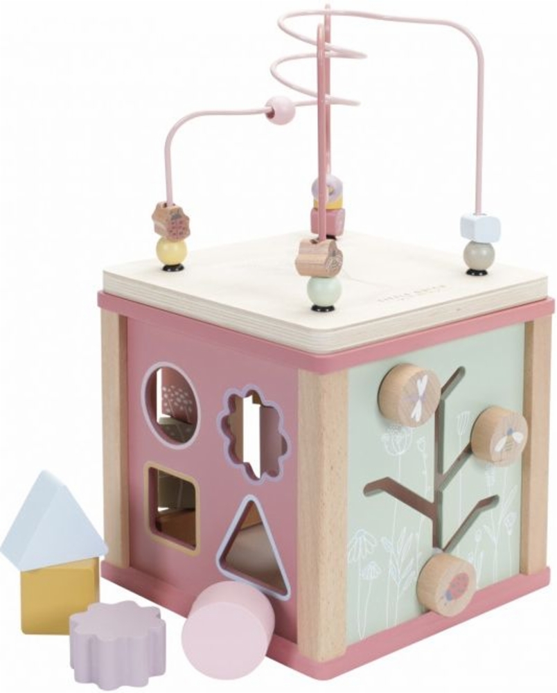Little dutch Activity cube pink