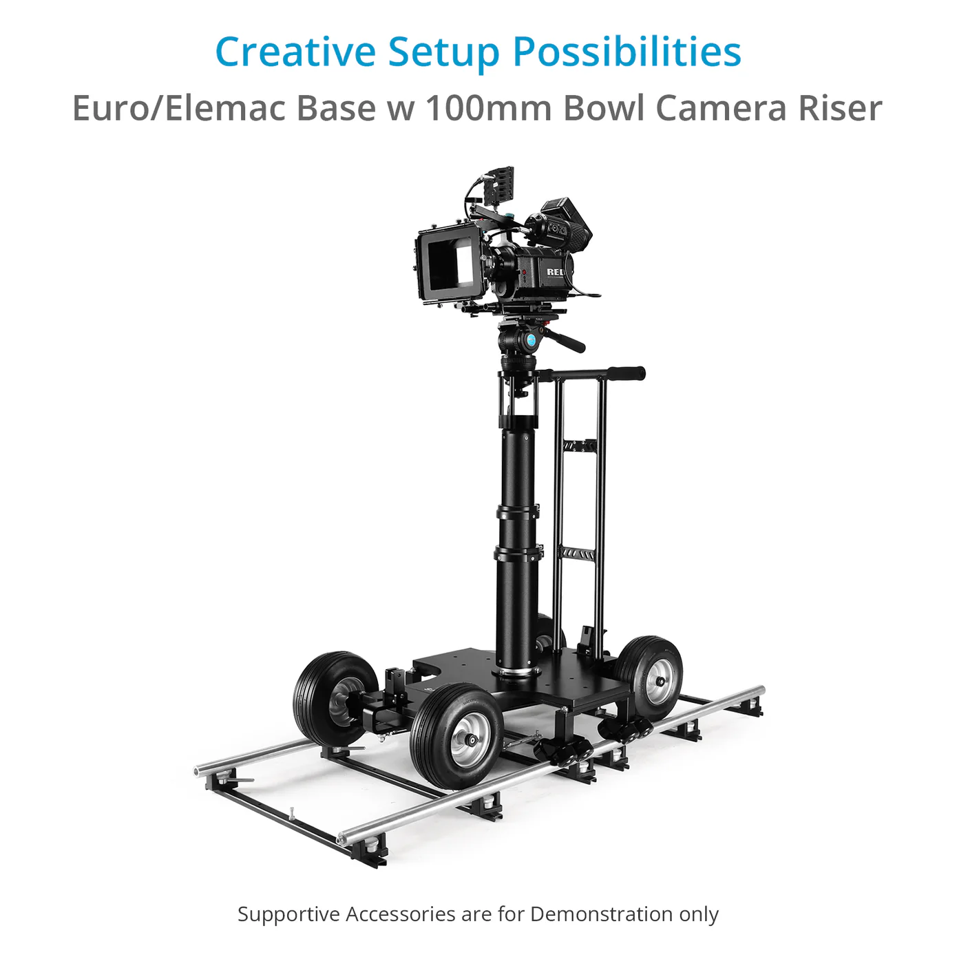 Proaim Camera Riser - Euro/Elemac Base with 100mm Bowl - 2
