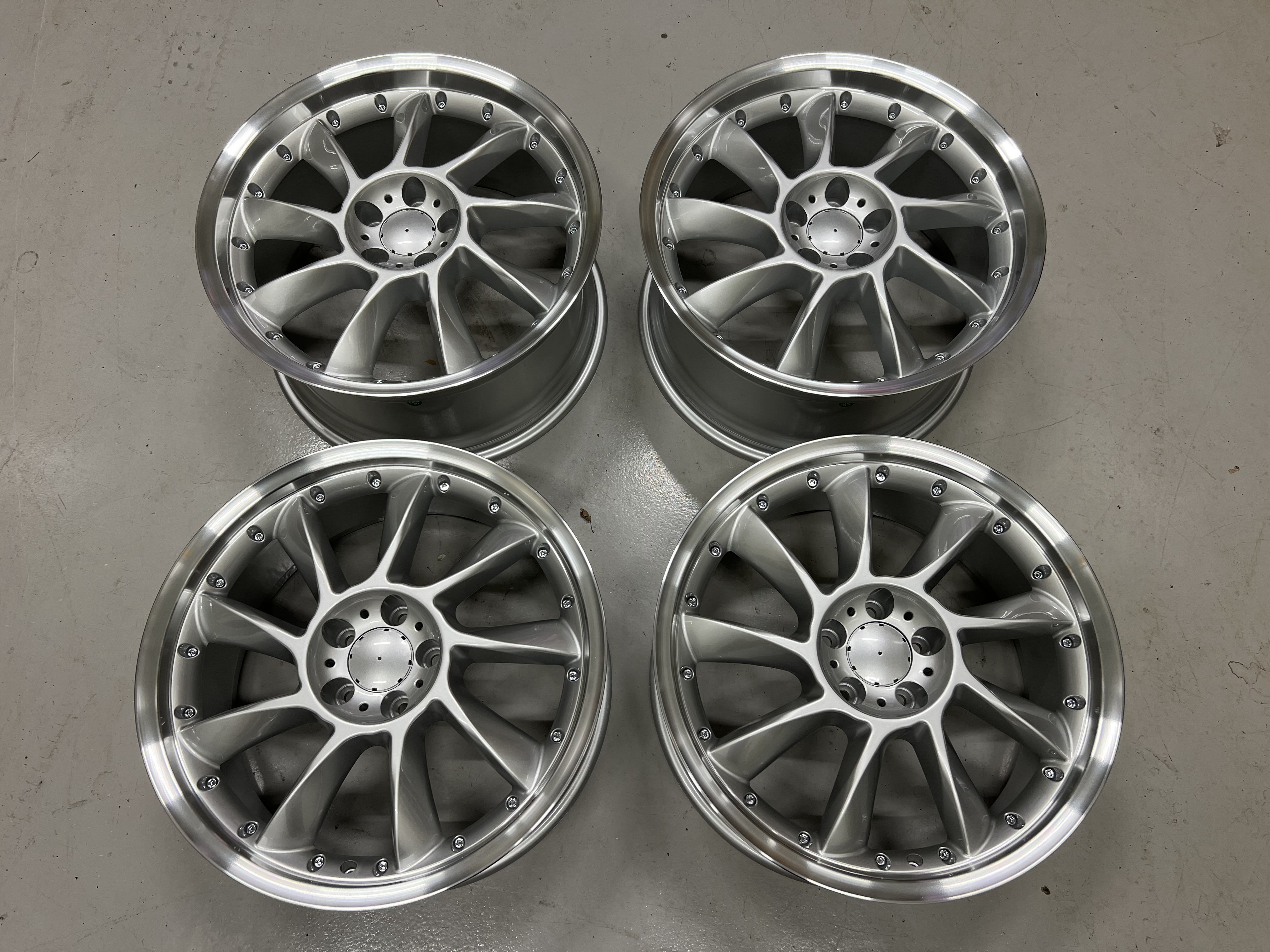 19" Sportline Style 804 Silver/pol 5x112