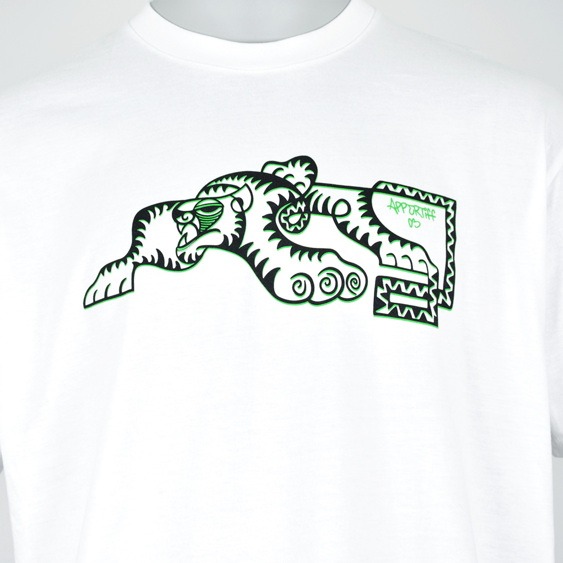 appertiff x Oliverspåfund Tiger T-shirt White - 2