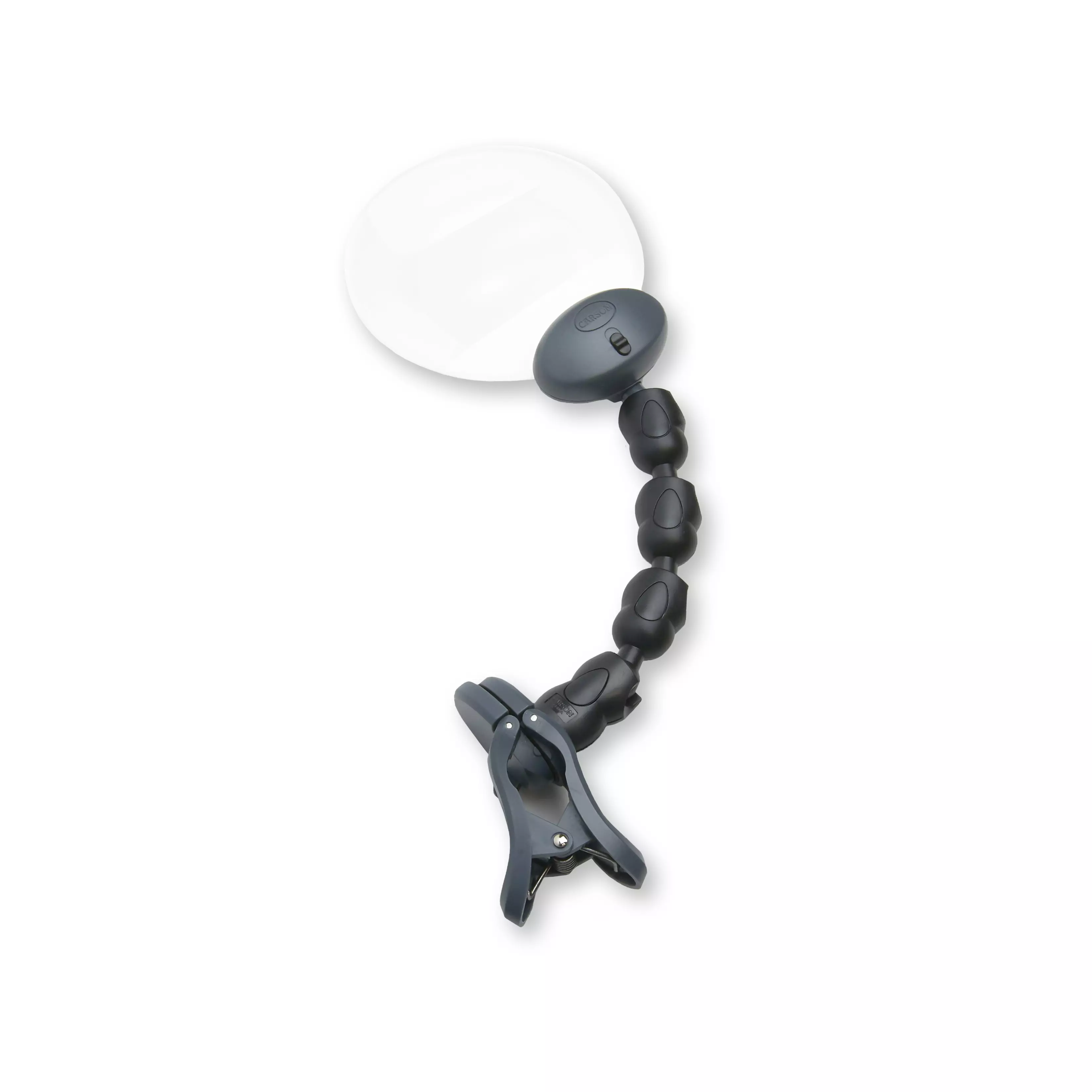 Förstoringsglas, handsfree Attach-A-Mag, 2x med Clip-On Bas