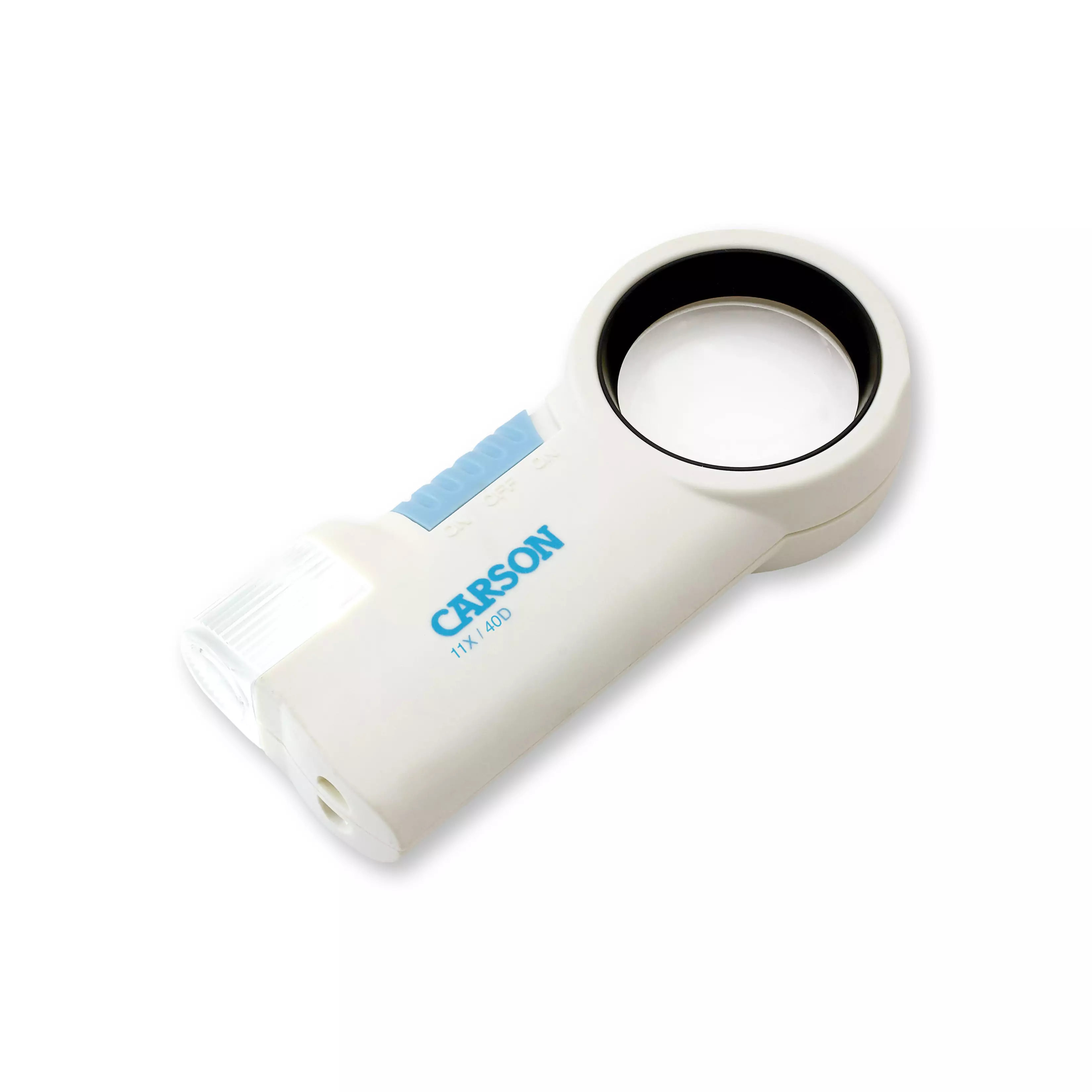 Förstoringsglas med ficklampa MagniFlash  Asfäriskt 11x, 42mm