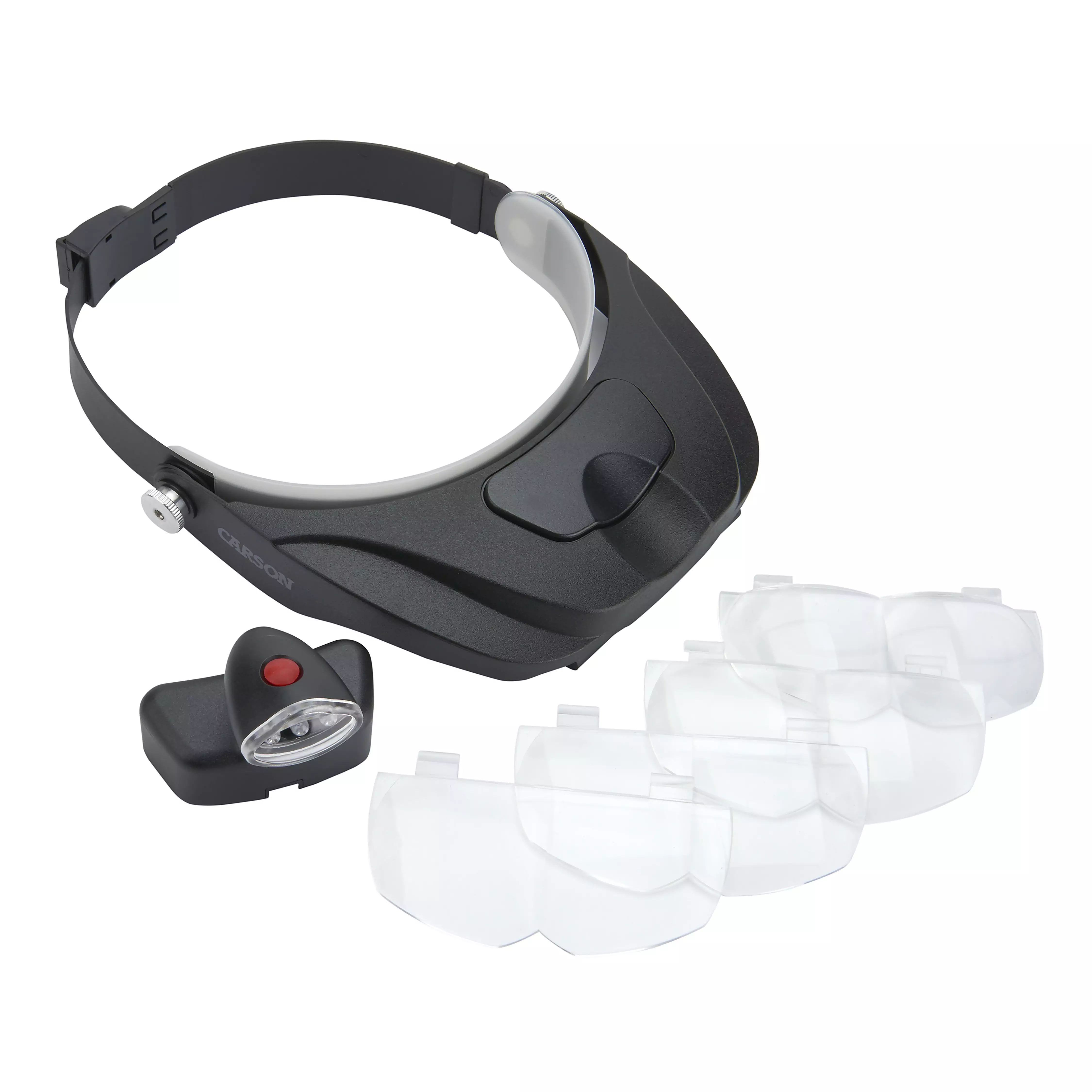 Pannlupp LED, 1.5, 2,0, 2.5x och 3,0x - 5