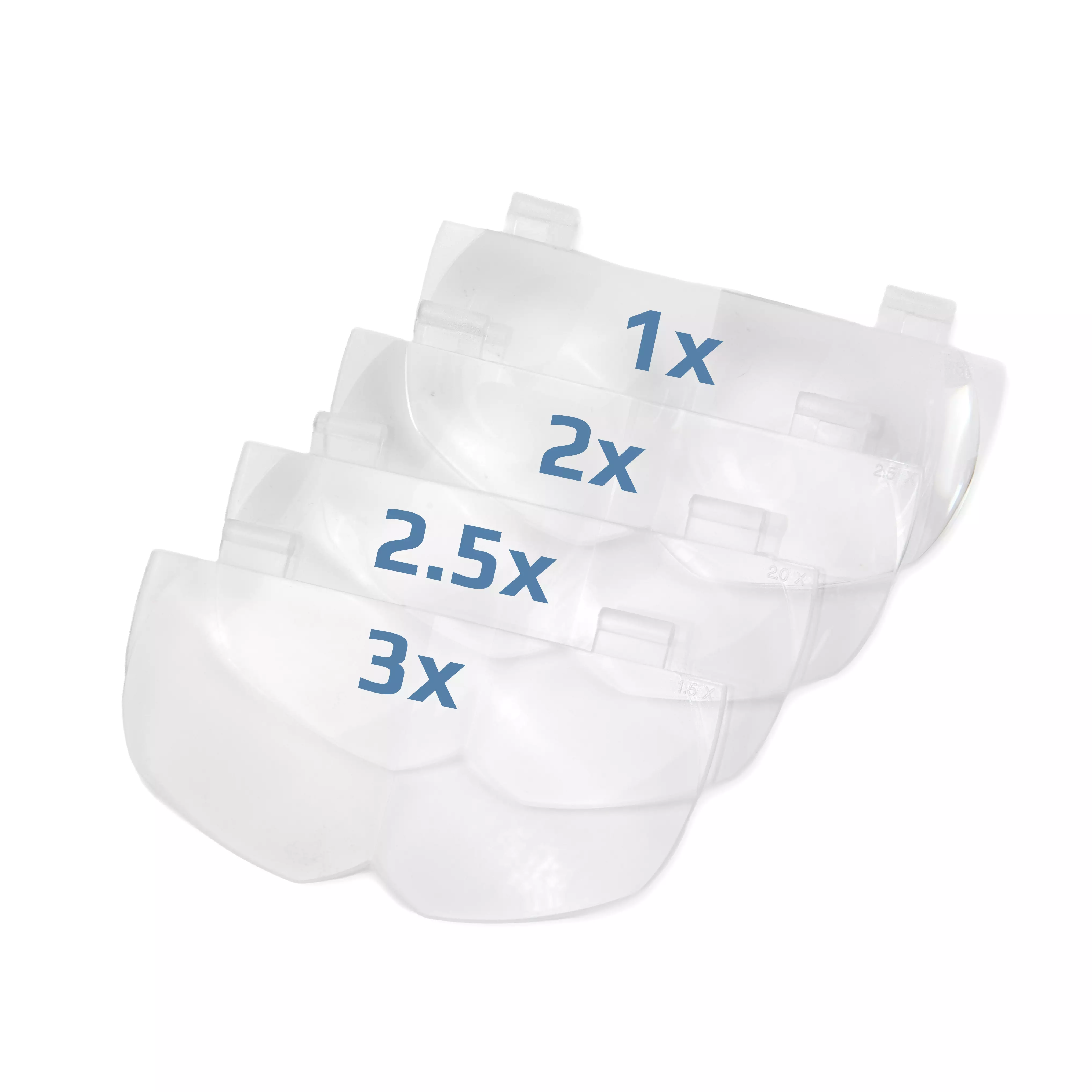 Pannlupp LED, 1.5, 2,0, 2.5x och 3,0x - 4