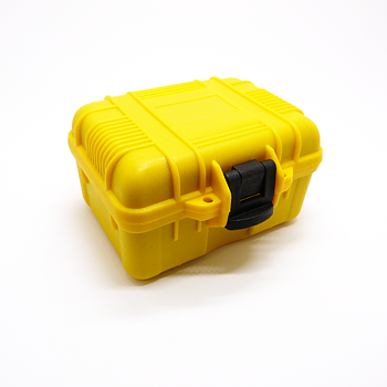 Reseetui / transportbox för 1 klocka, gul