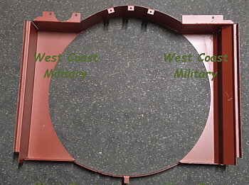Radiator fan cover