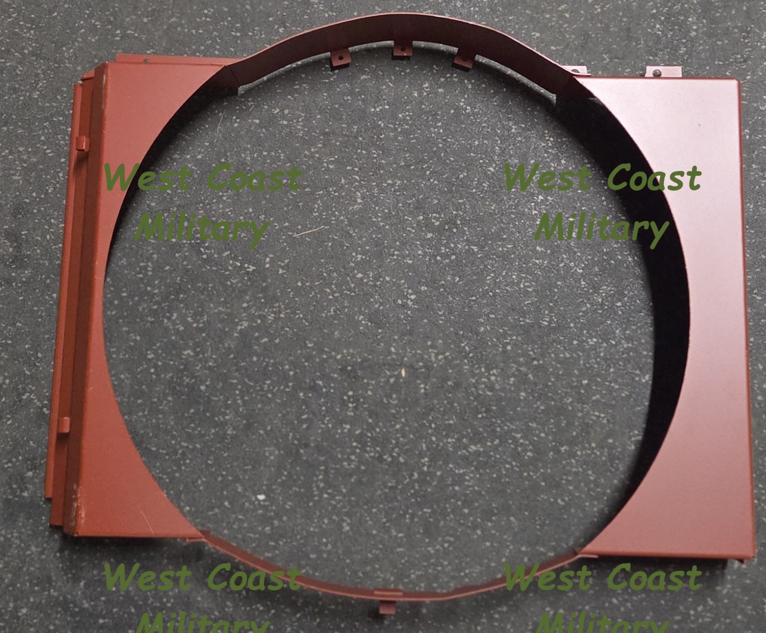 Radiator fan cover