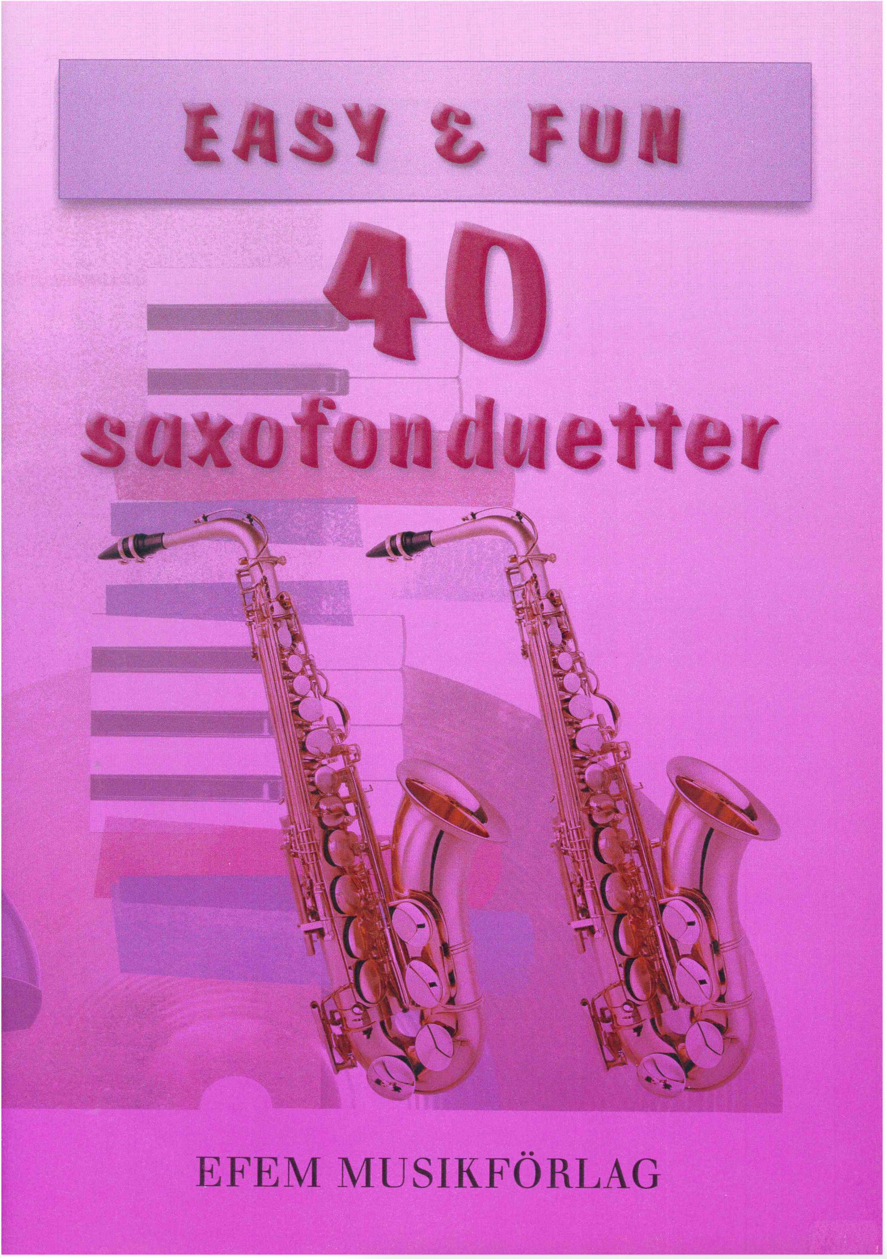 40 saxofonduetter