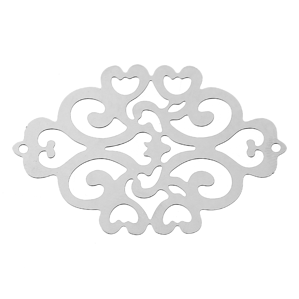 Berlock -  Filigree Romb, Rostfritt stål