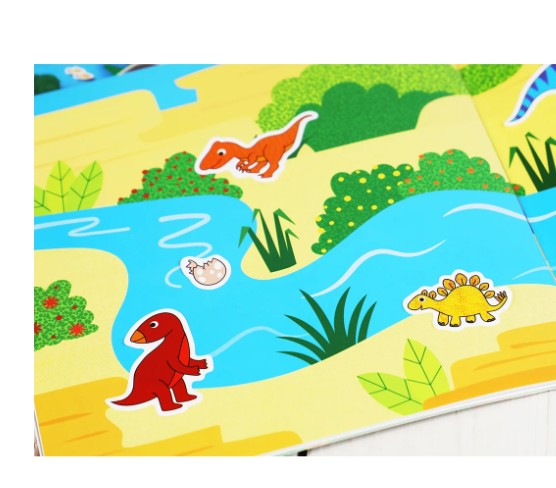 Stickerbok - Dinosaurie - 2