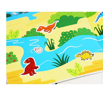 Stickerbok - Dinosaurie