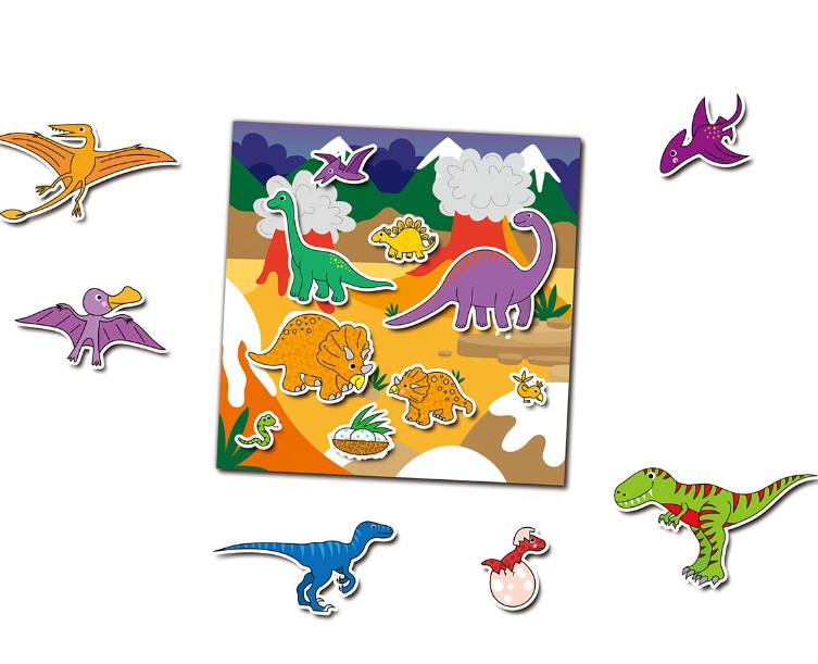 Stickerbok - Dinosaurie - 3