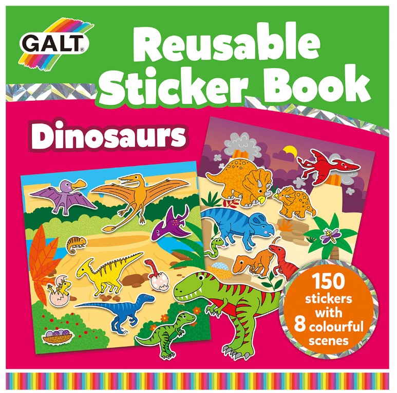 Stickerbok - Dinosaurie
