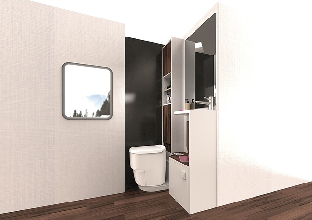 Clesana C1 Toilet incl. L-adapter white - 5