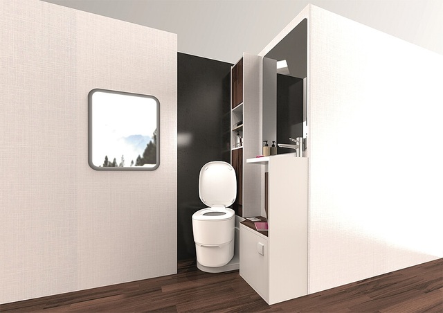 Clesana C1 Toilet incl. L-adapter white - 4