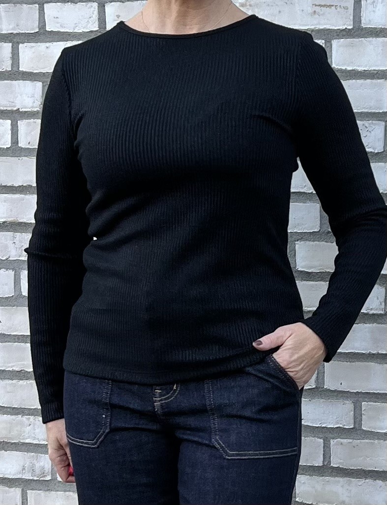 Marta Tee Long Sleeved Lunara Svart