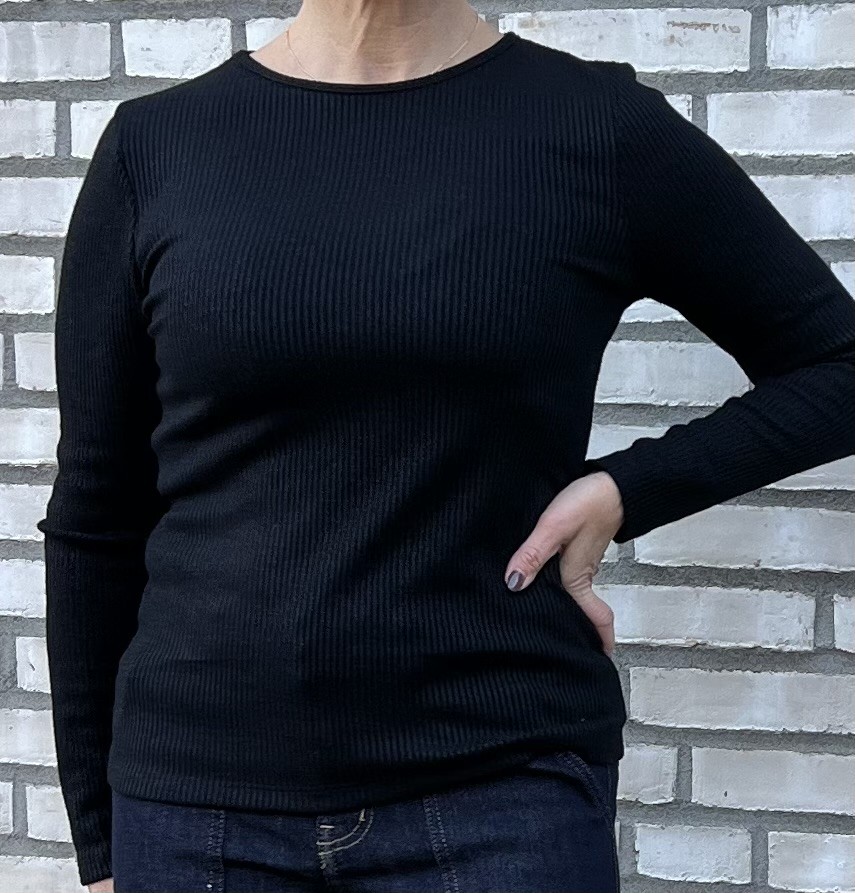 Marta Tee Long Sleeved Lunara Svart - 3