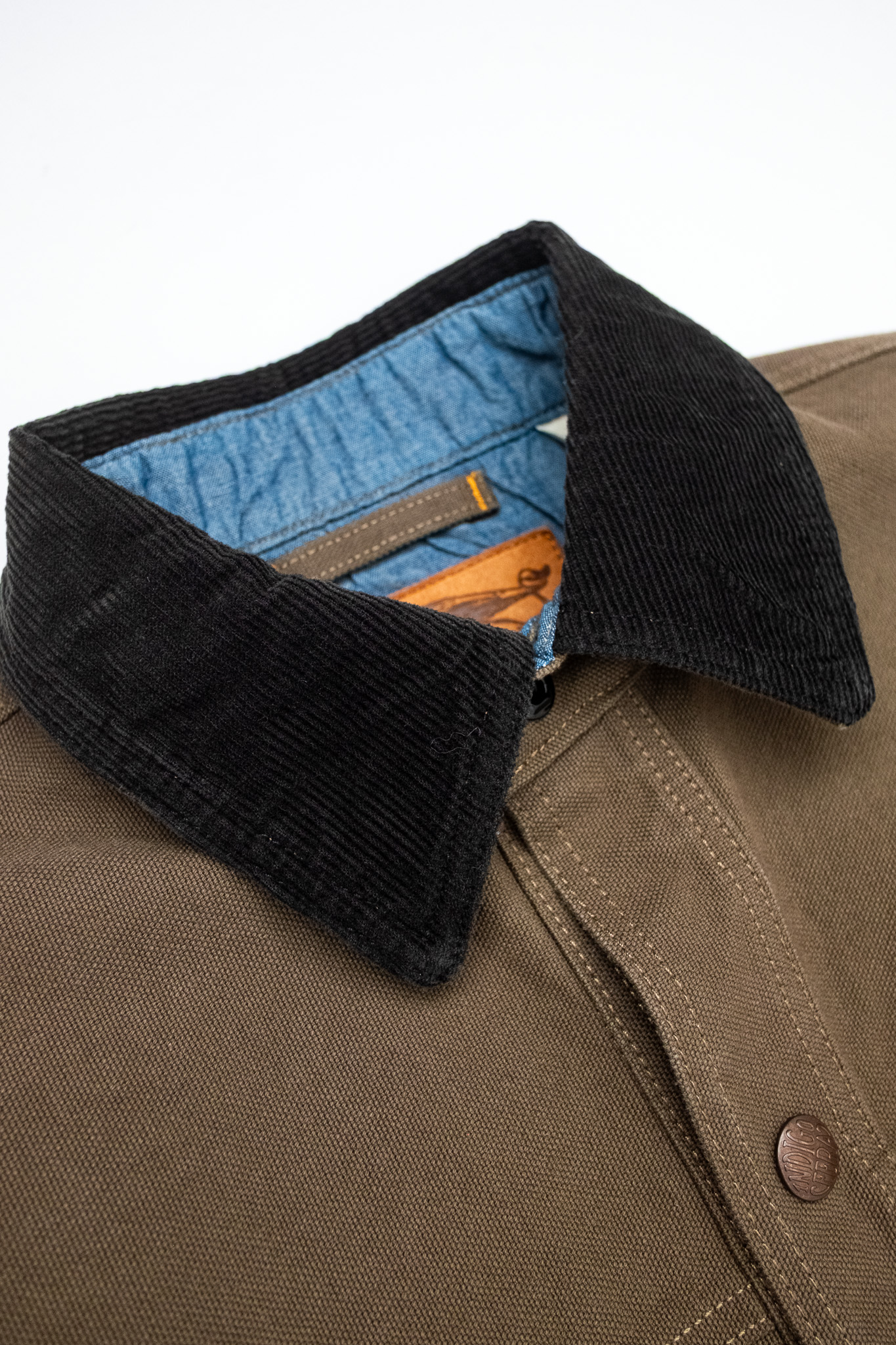 Indigofera - Fargo Quarter Smithson Canvas Dark Olive - 7