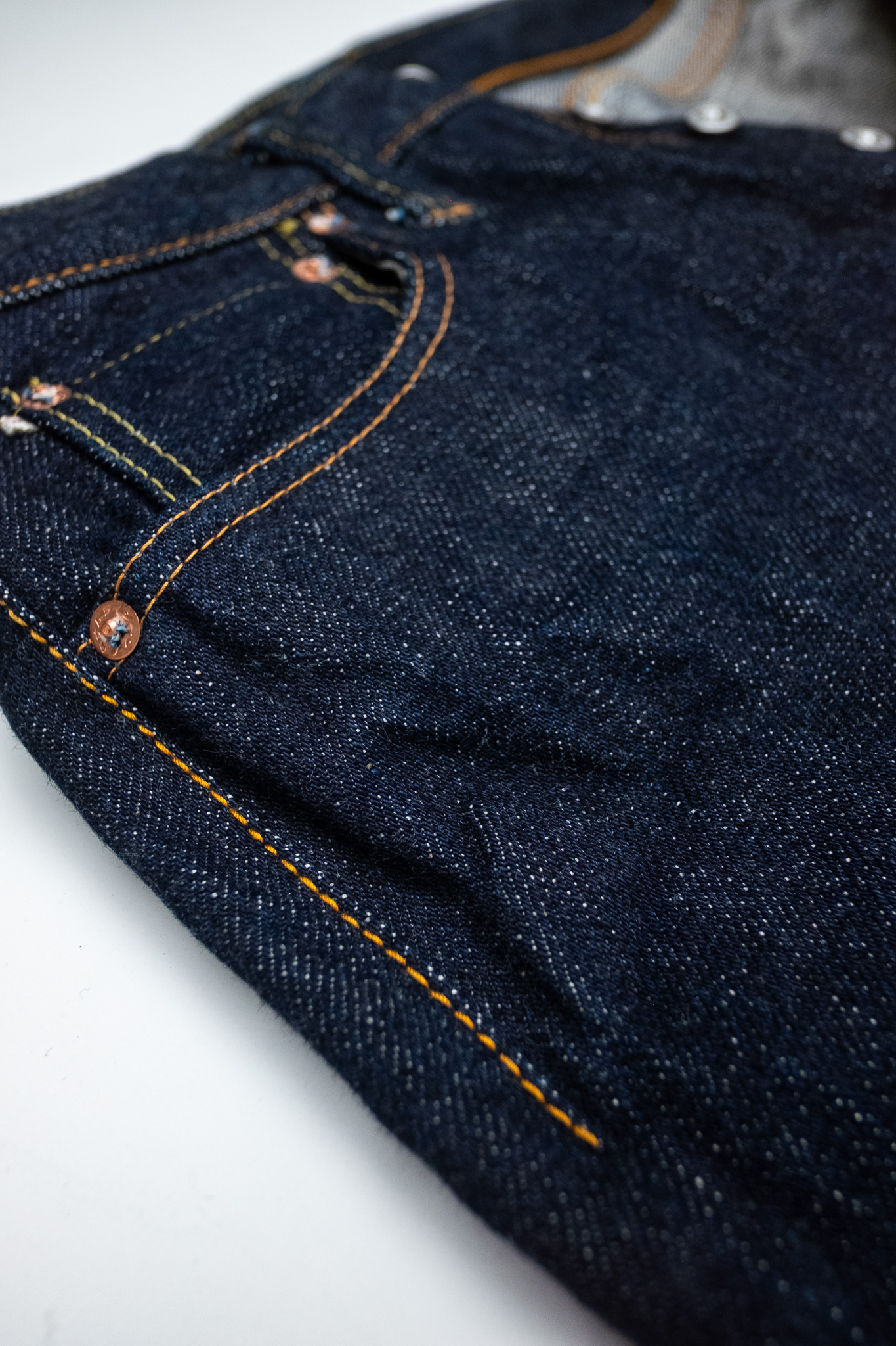 Samurai - S510XXozii 21oz ”Cho-Kiwami” Regular Straight Jeans - 6