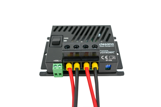 Power management incl. cable black Clesana C1