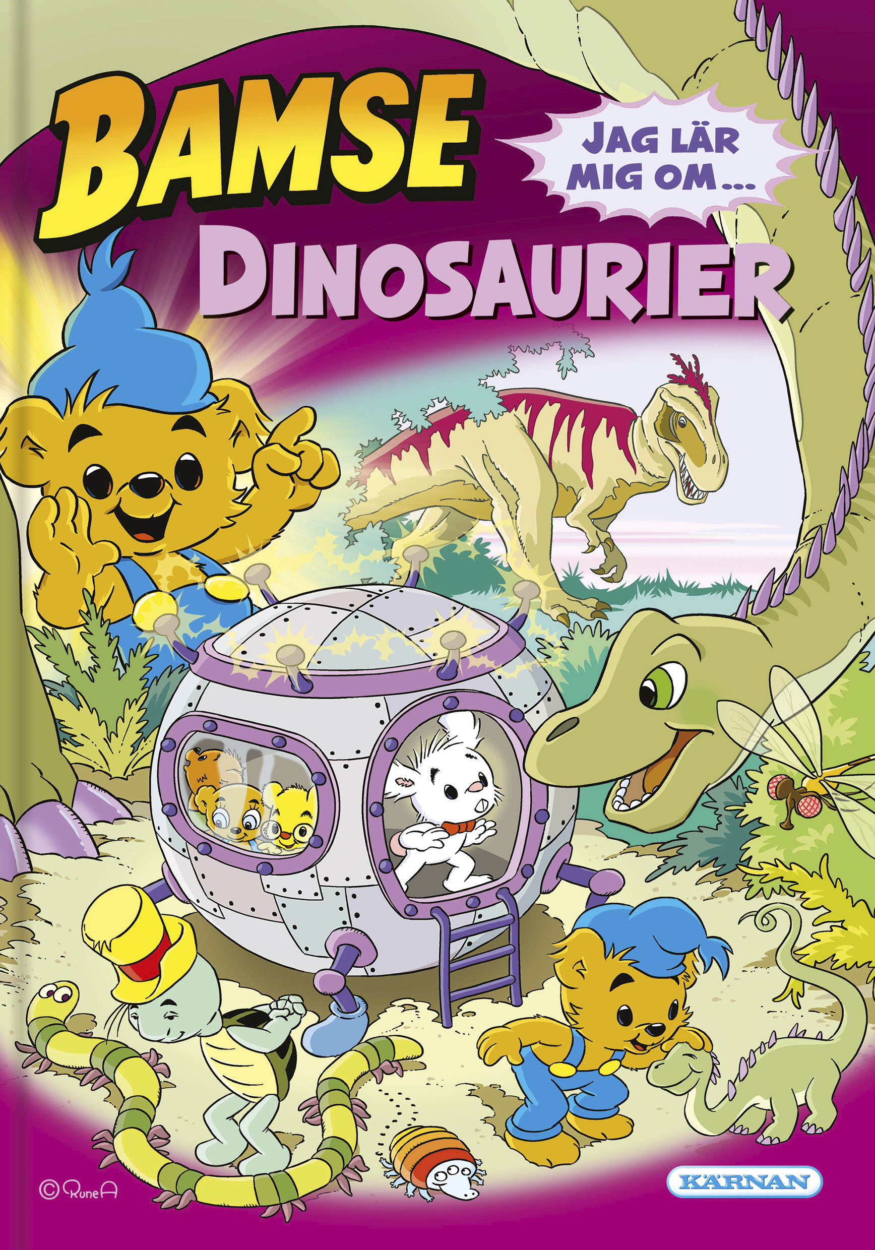  Bamse Jag lär mig om dinosaurier