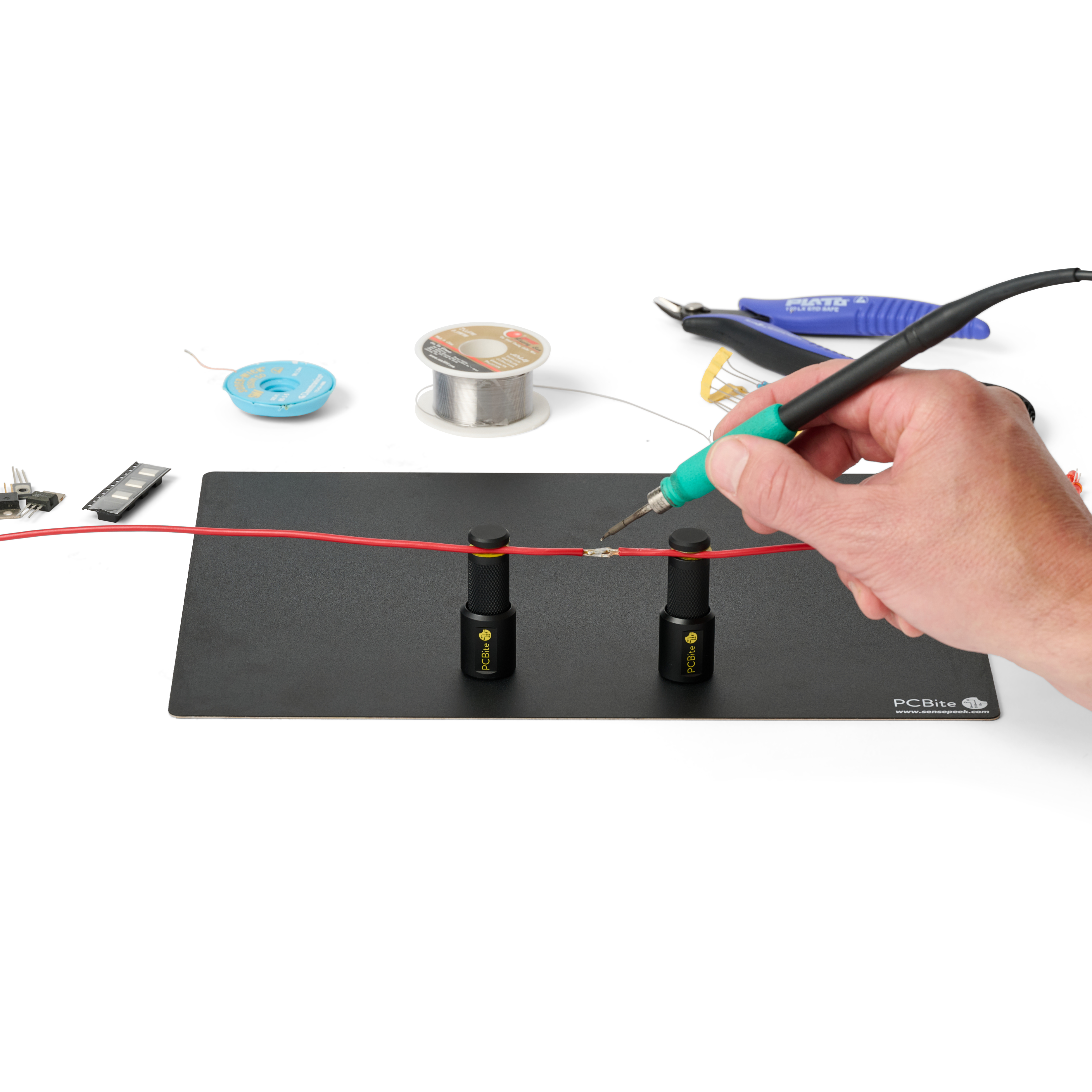 PCBite kit with 4x SP10 probes and test wires - 19